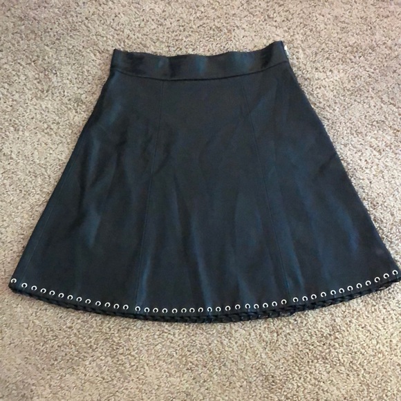 Zara Dresses & Skirts - Faux  Leather Zara Woman Skirt Black SZ S EUC